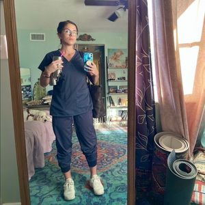 Jogger yoga scrub pants